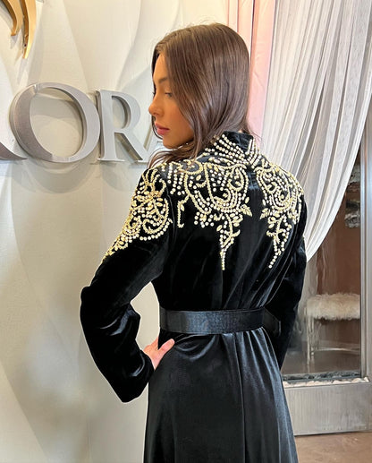 maxi-length trench coat