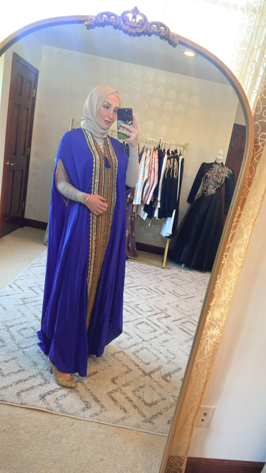 Blue Abaya