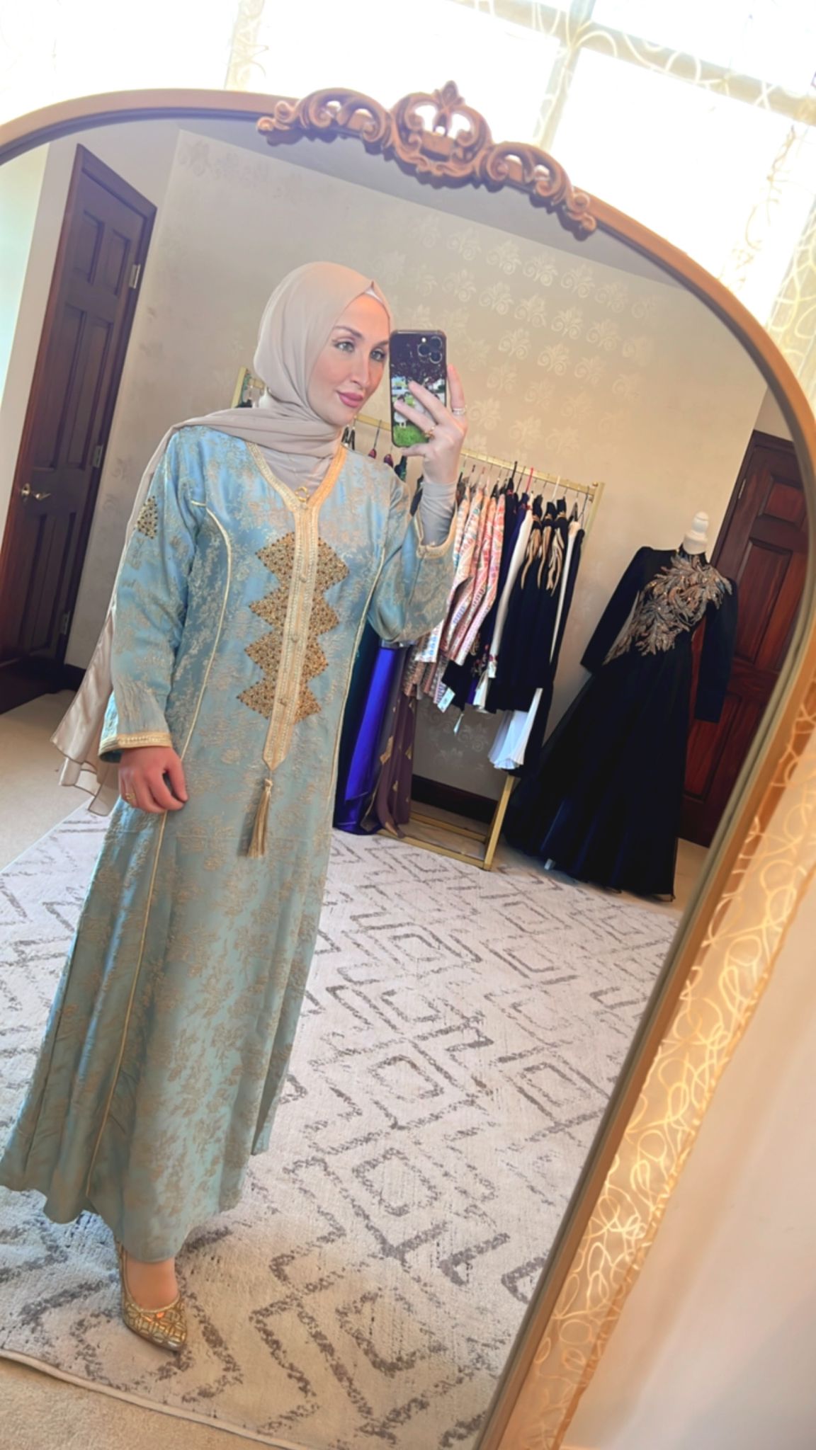 Light Green Abaya