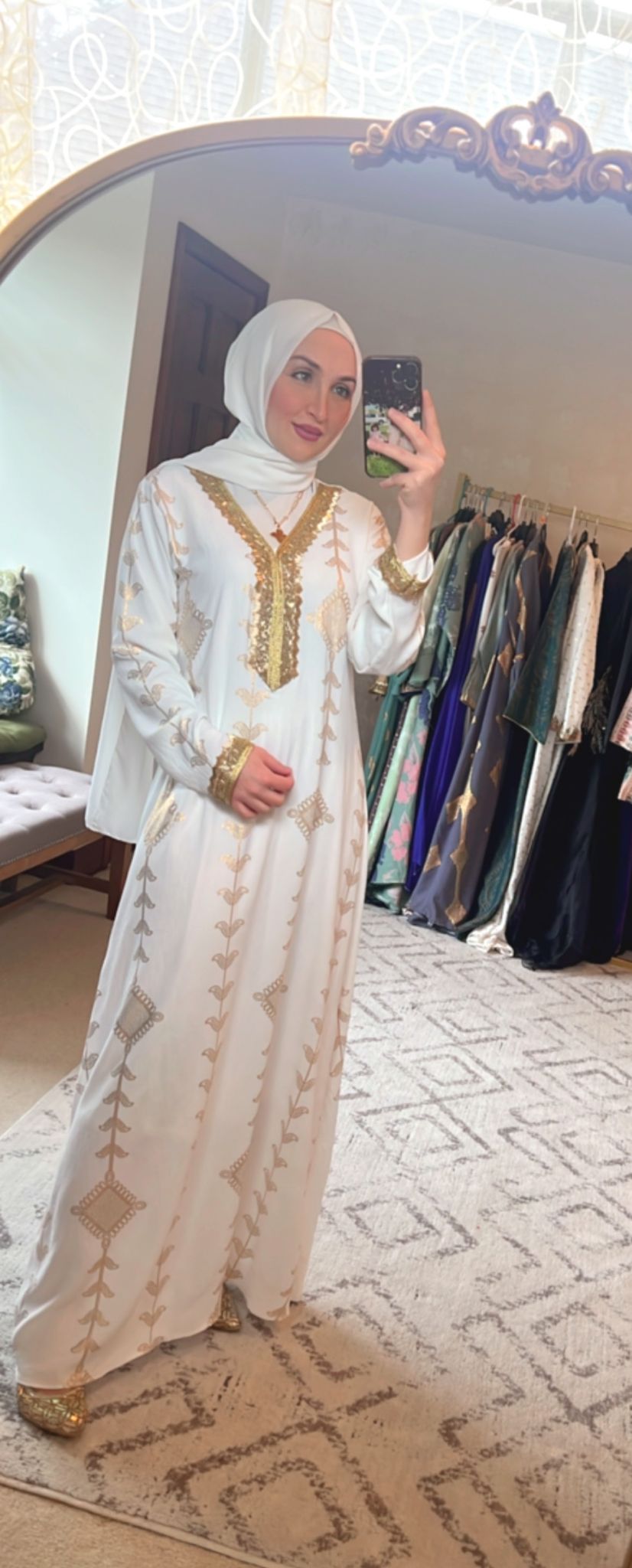 White Abaya