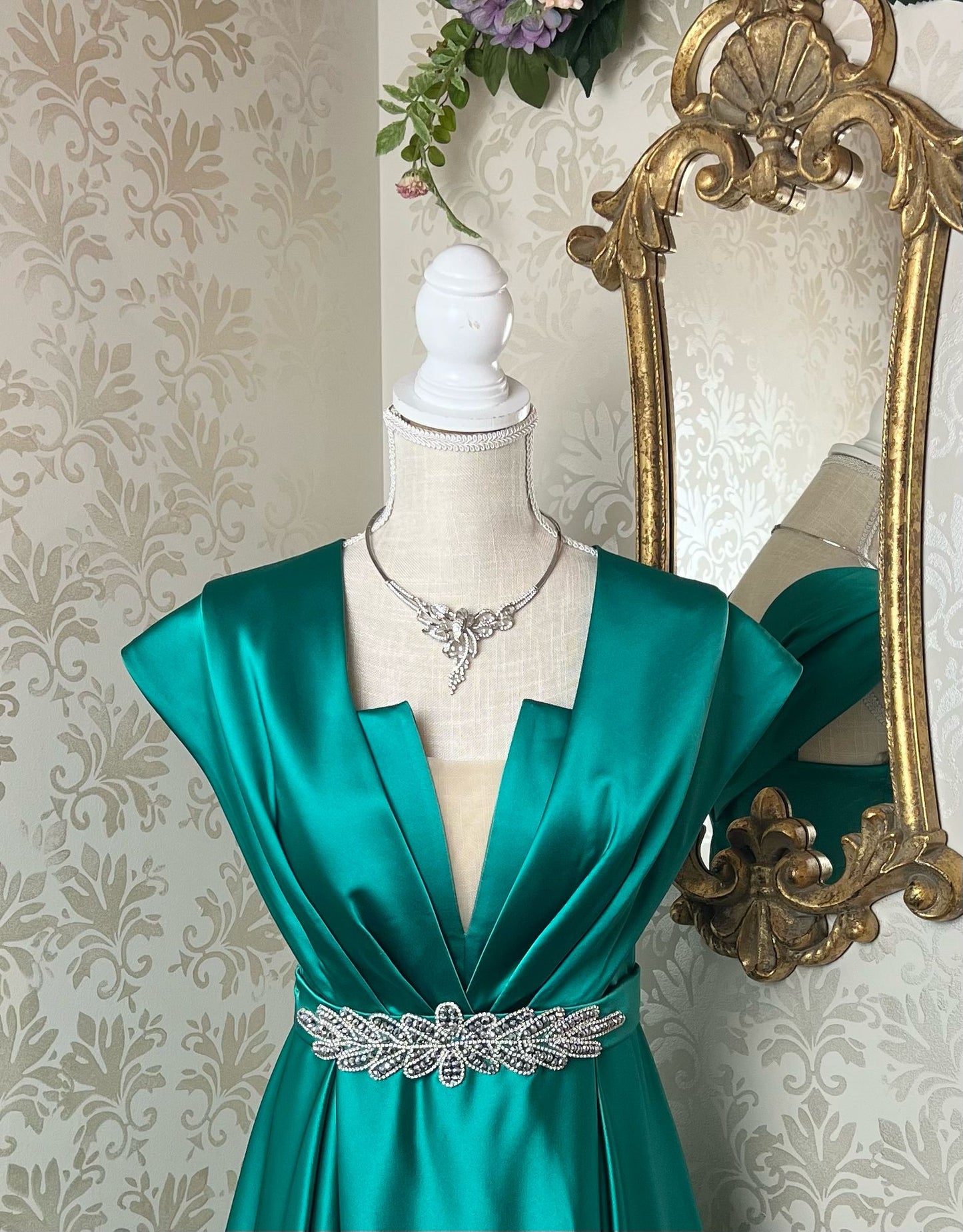 Fancy Elegant green dress